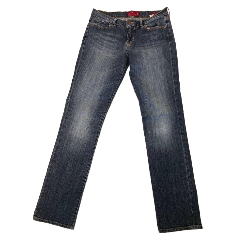 Lucky Brand Blue Sweet n Straight Five Pocket Straight Leg Womens Jeans  8/29 L
